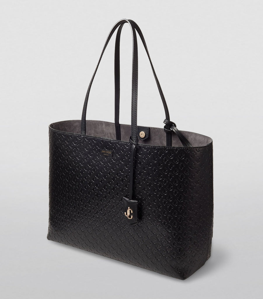 Leather Nine2Five Monogram Tote Bag