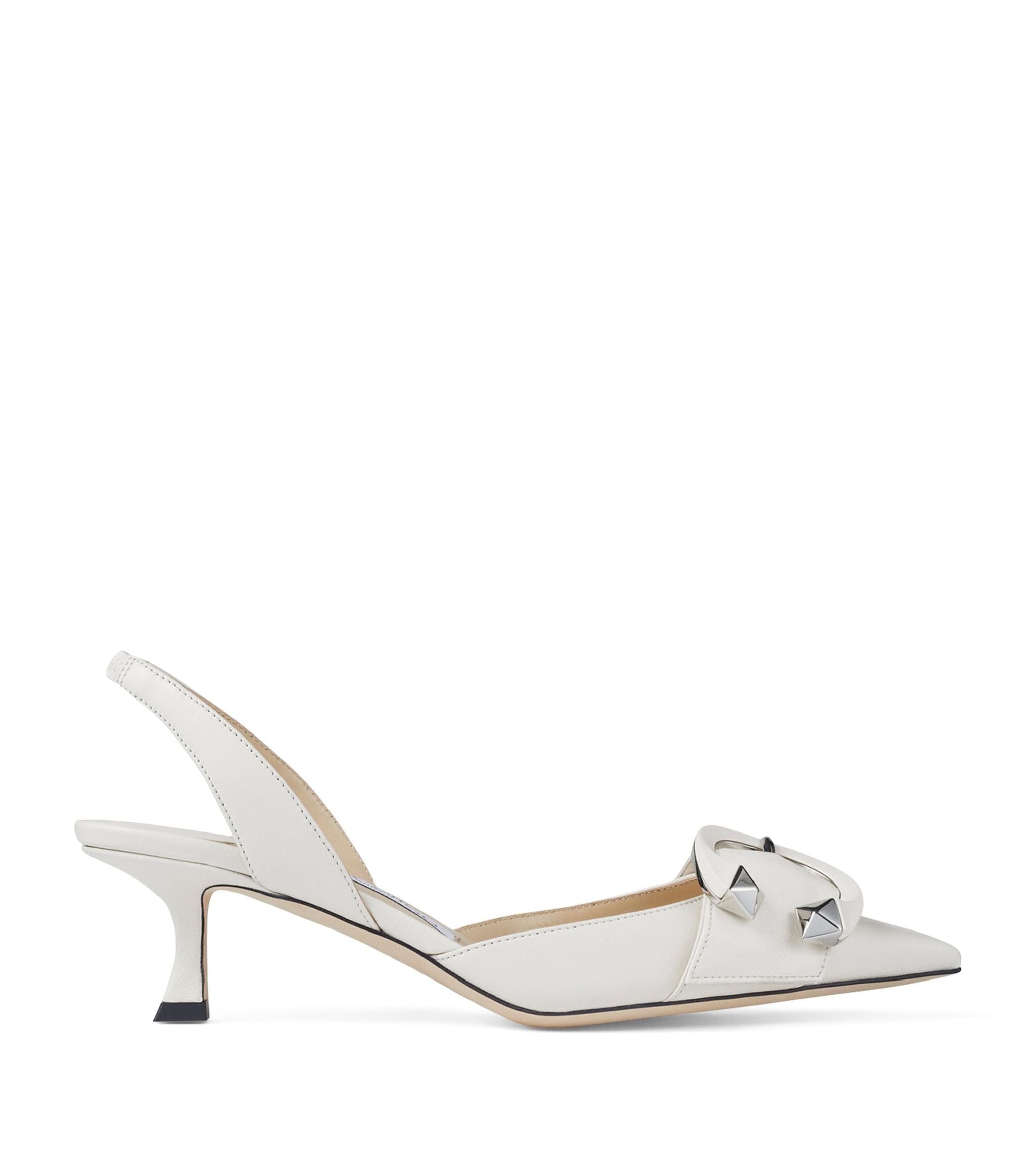 Moni 50 Leather Slingback Mules GOODS Harrods   