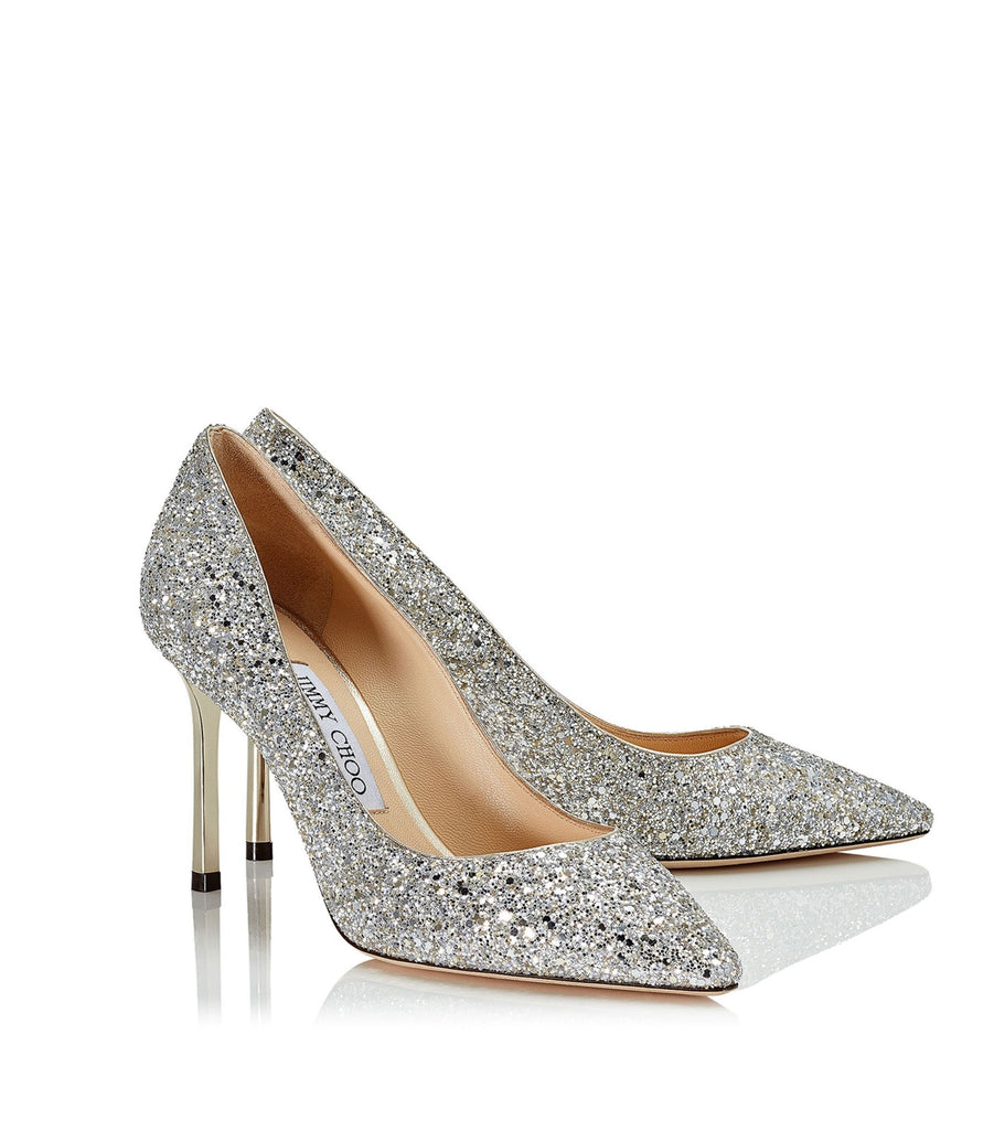 Romy 85 Glitter Pumps