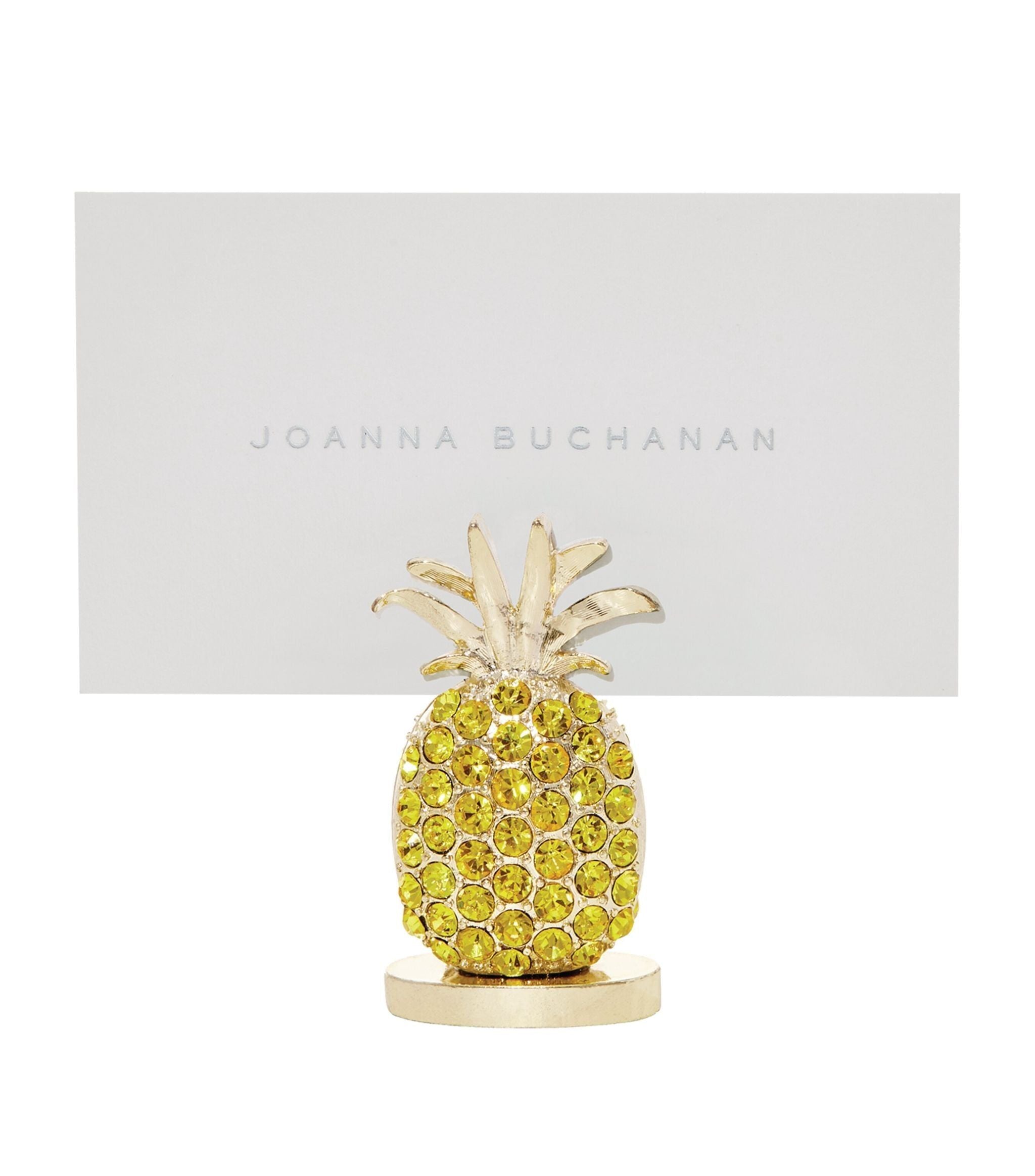 Embellished Pineapple Place Card Holder (Set of 2) GOODS Harrods