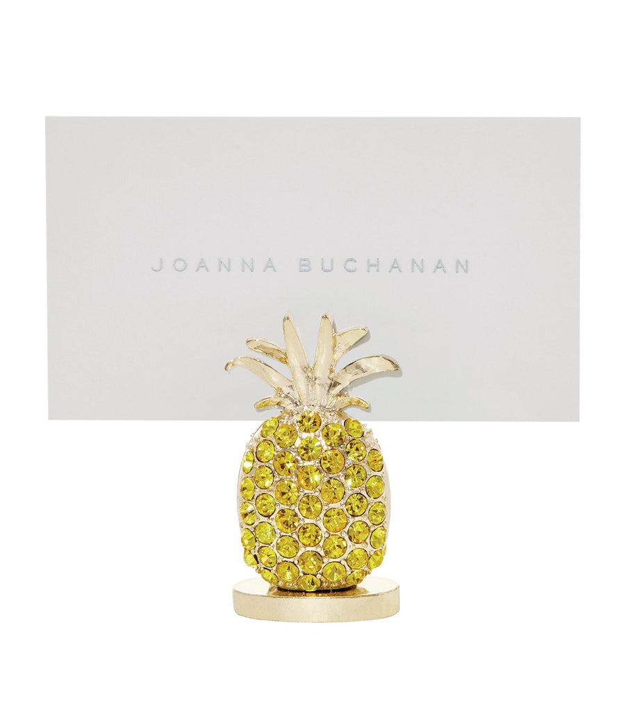 Embellished Pineapple Place Card Holder (Set of 2)