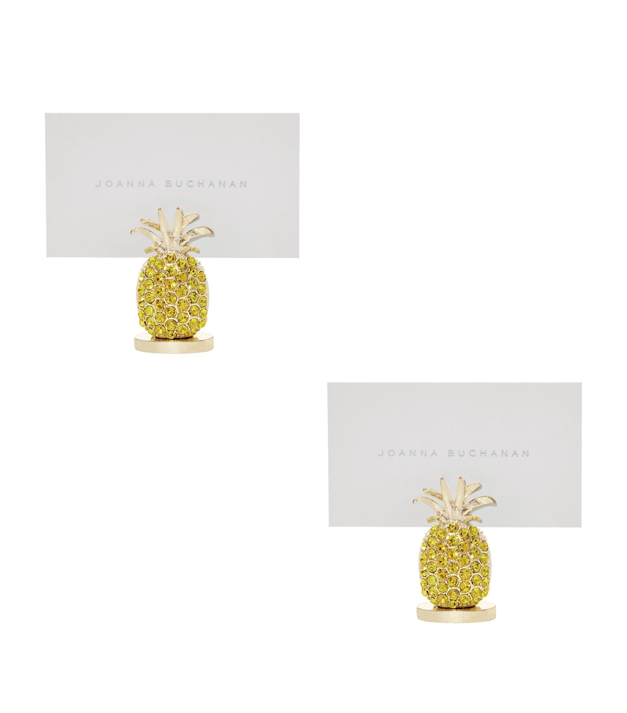 Embellished Pineapple Place Card Holder (Set of 2) GOODS Harrods