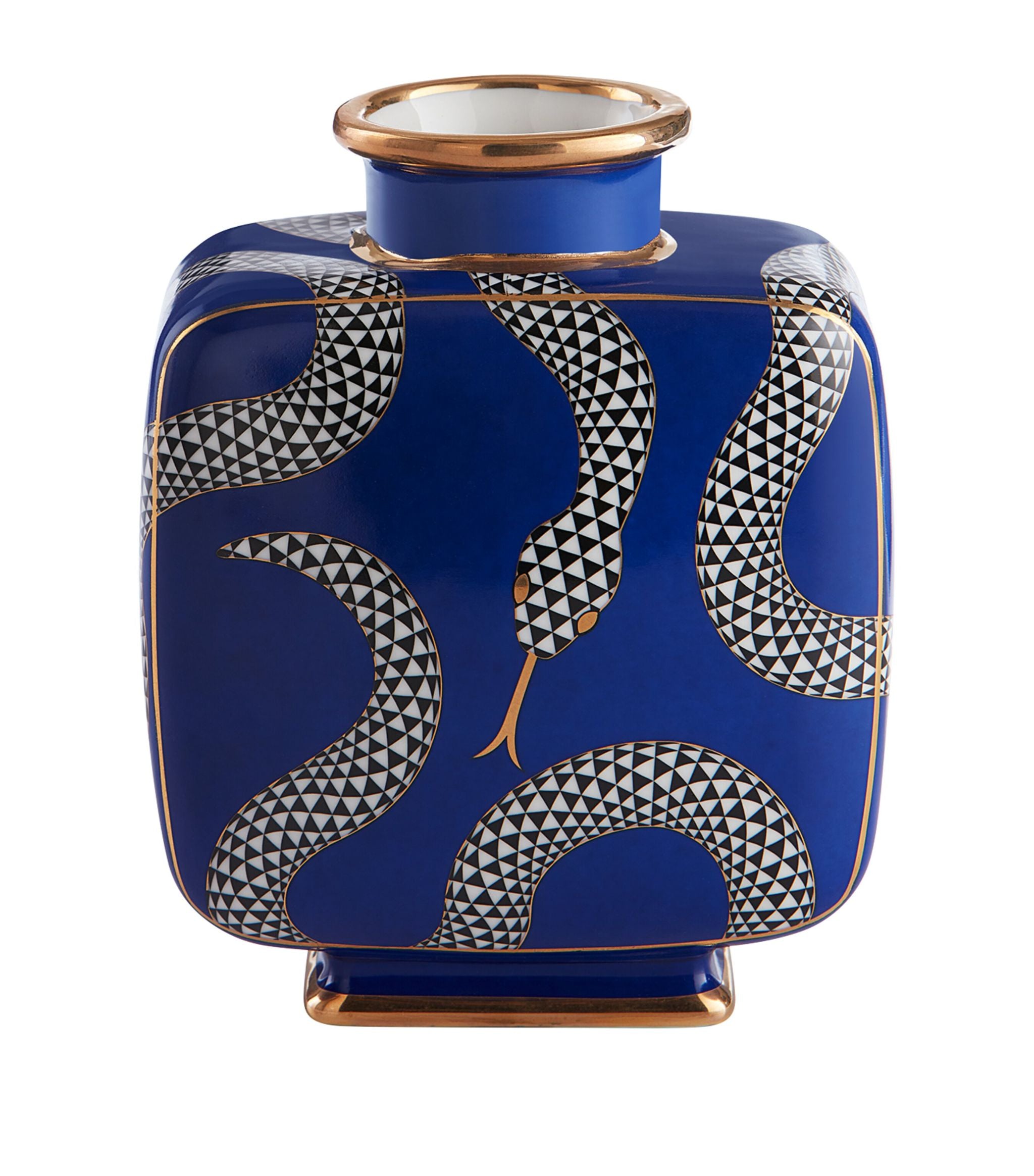 Eden Square Vase (20cm) GOODS Harrods   