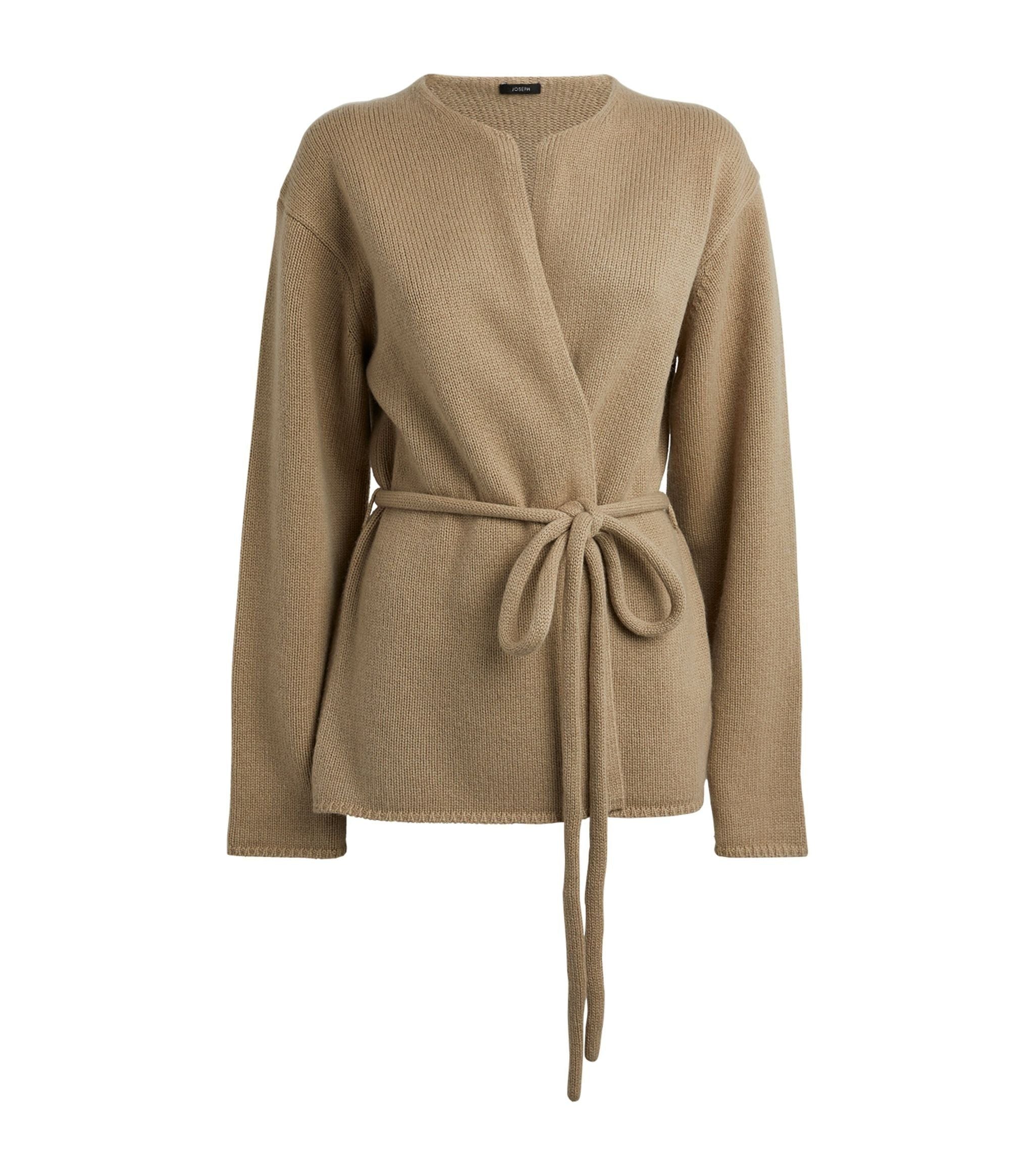 Cashmere Waist-Tie Cardigan GOODS Harrods   