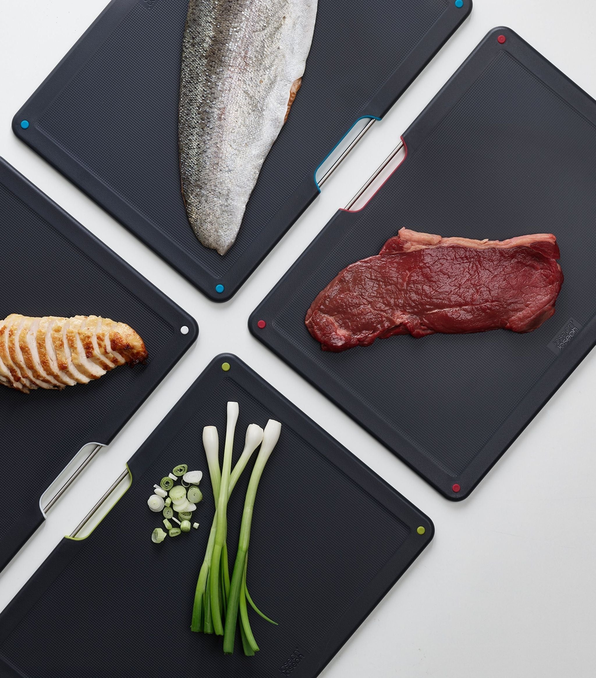 Folio Steel Chopping Board Set