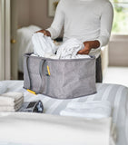 Holdall Collapsible Laundry Basket (35L) GOODS Harrods   