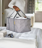 Holdall Collapsible Laundry Basket (35L) GOODS Harrods   