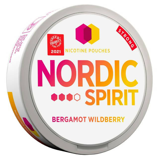 Nordic Spirit Bergamot Wildberry Strong 9mg