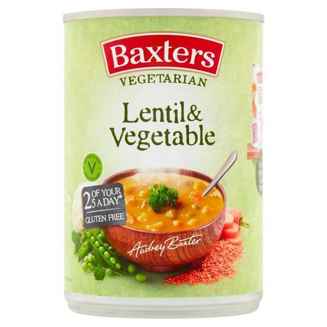 Baxters Healthy, Lentil & Vegetable Soup 400g - McGrocer