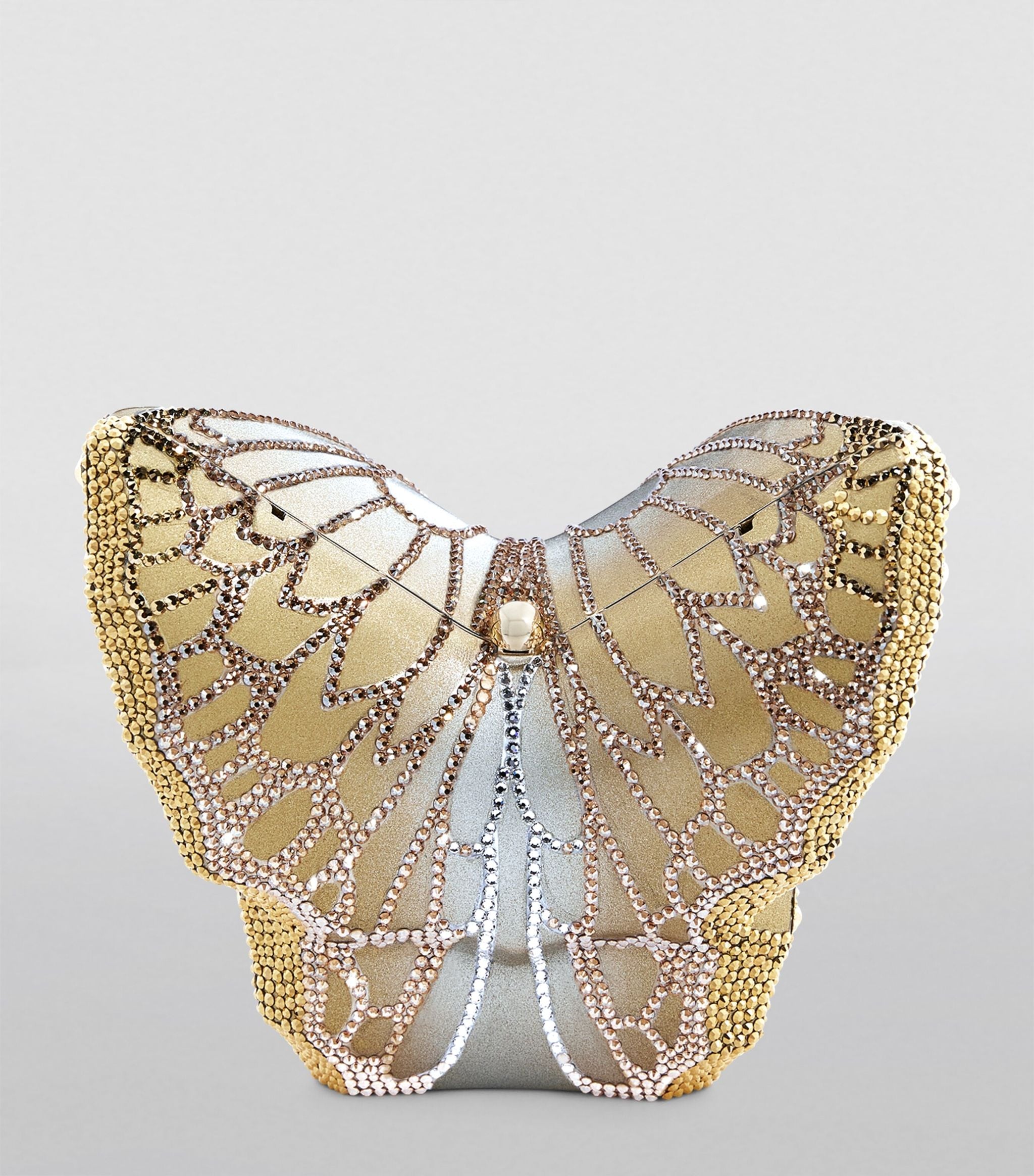 Judith Leiber Couture Butterfly Crystal Slim Clutch Bag | Neiman Marcus