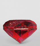 Embellished Diamond Ruby Clutch Bag Miscellaneous Harrods   