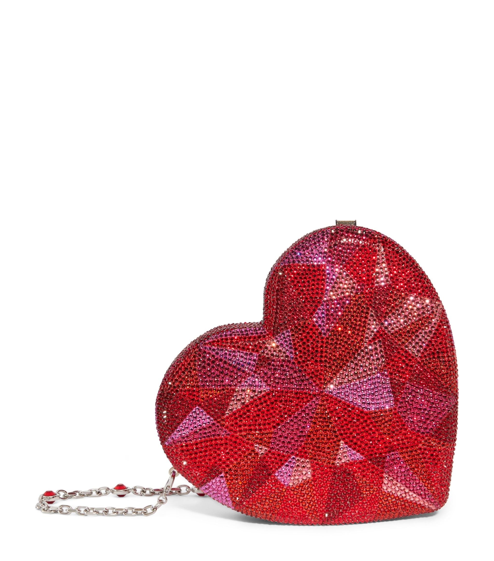 Ruby Heart Clutch Bag Miscellaneous Harrods   