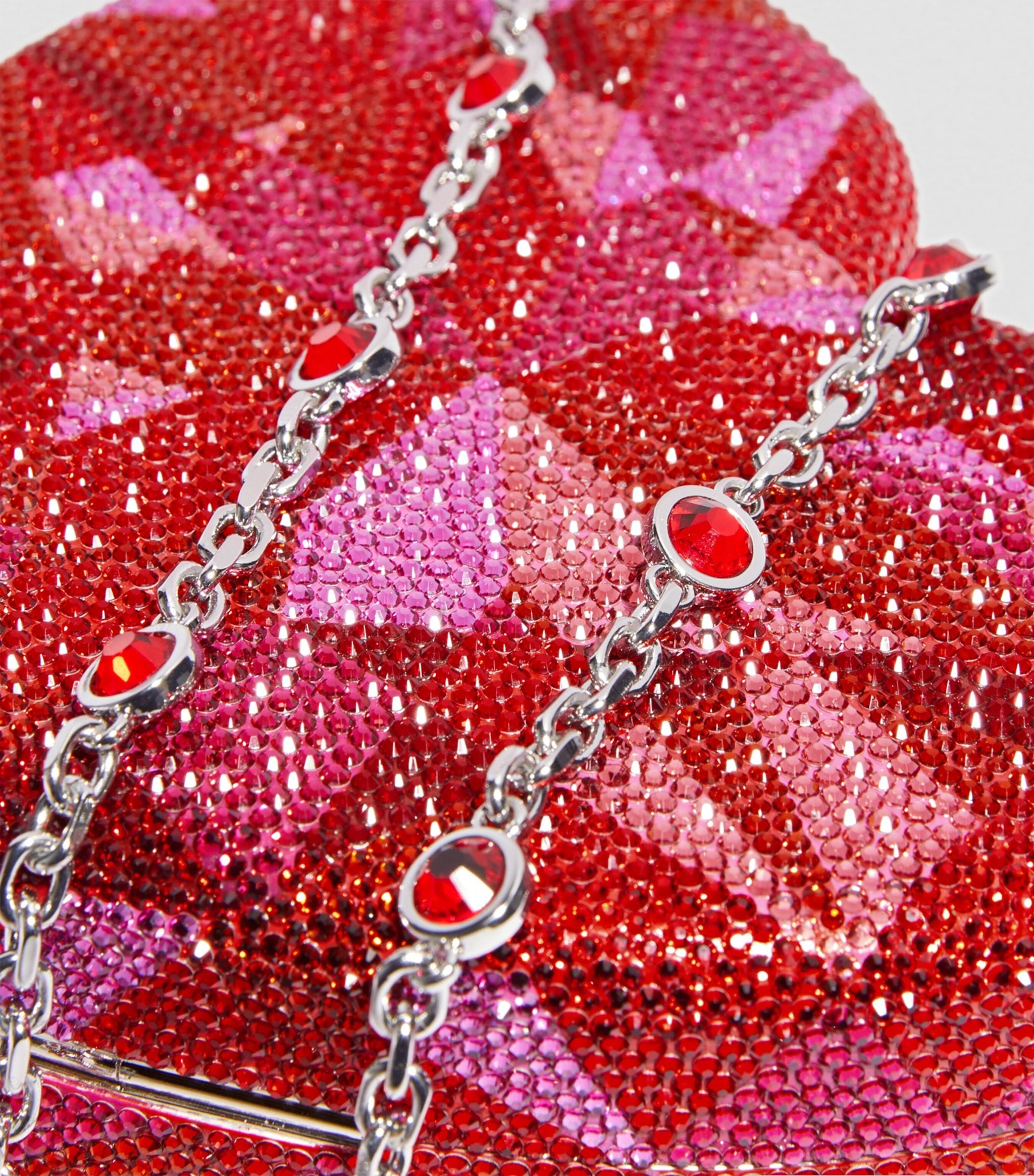 Ruby Heart Clutch Bag Miscellaneous Harrods   