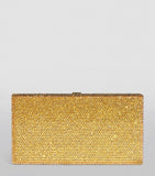 Small Harrods Gold Chocolate Brick Minaudière GOODS Harrods   