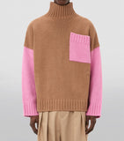 Patch-Pocket Contrast Sweater GOODS Harrods   