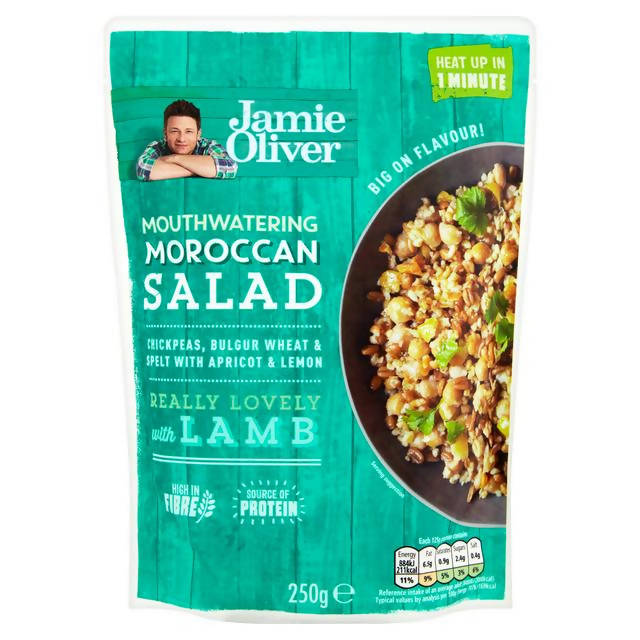 Jamie Oliver Microwave Ready to eat Moroccan Bulgur Wheat 250g