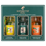 Sipsmith London Mini Trio of Gins Gift Set All beer Sainsburys   