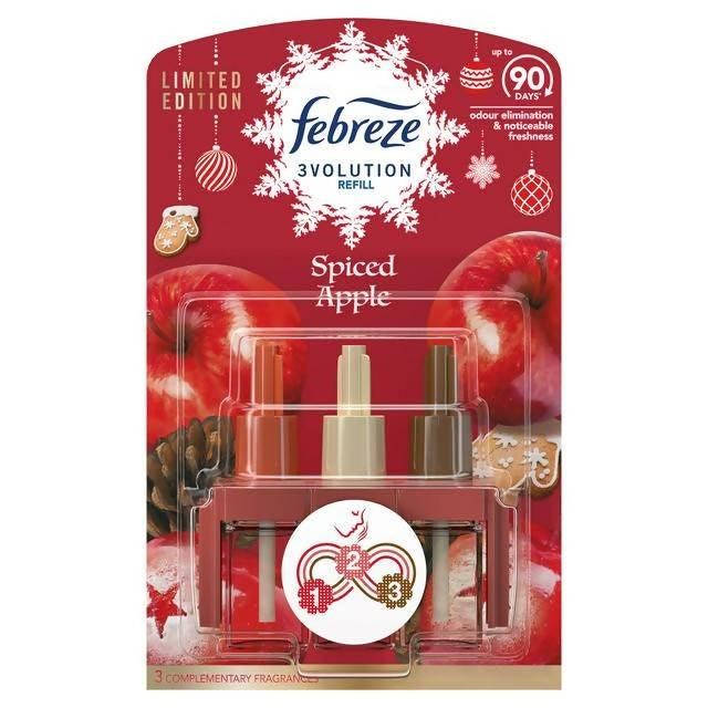 Febreze 3Volution Air Freshener Plug In Refill Spiced Apple 20ml