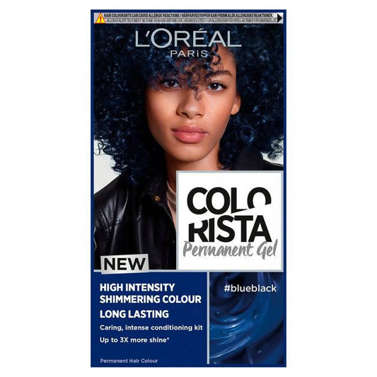L'Oreal Colorista Blue Black Permanent Gel Hair Dye Dark Sainsburys   