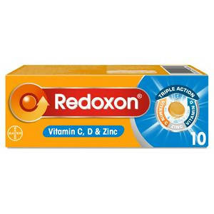 Redoxon Vitamin C Orange Flavour Effervescent Tablets 1000mgx10 - McGrocer