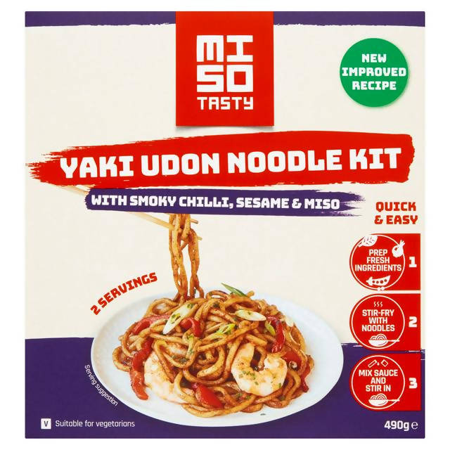 Miso Tasty Yaki Udon Noodle Kit 472g Chinese Sainsburys   