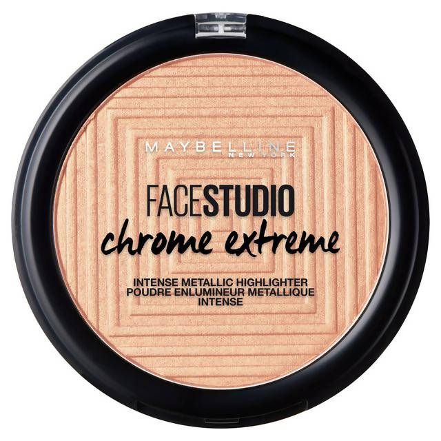 Maybelline Face Studio Chrome Extreme Highlighter 400 Molten Gold