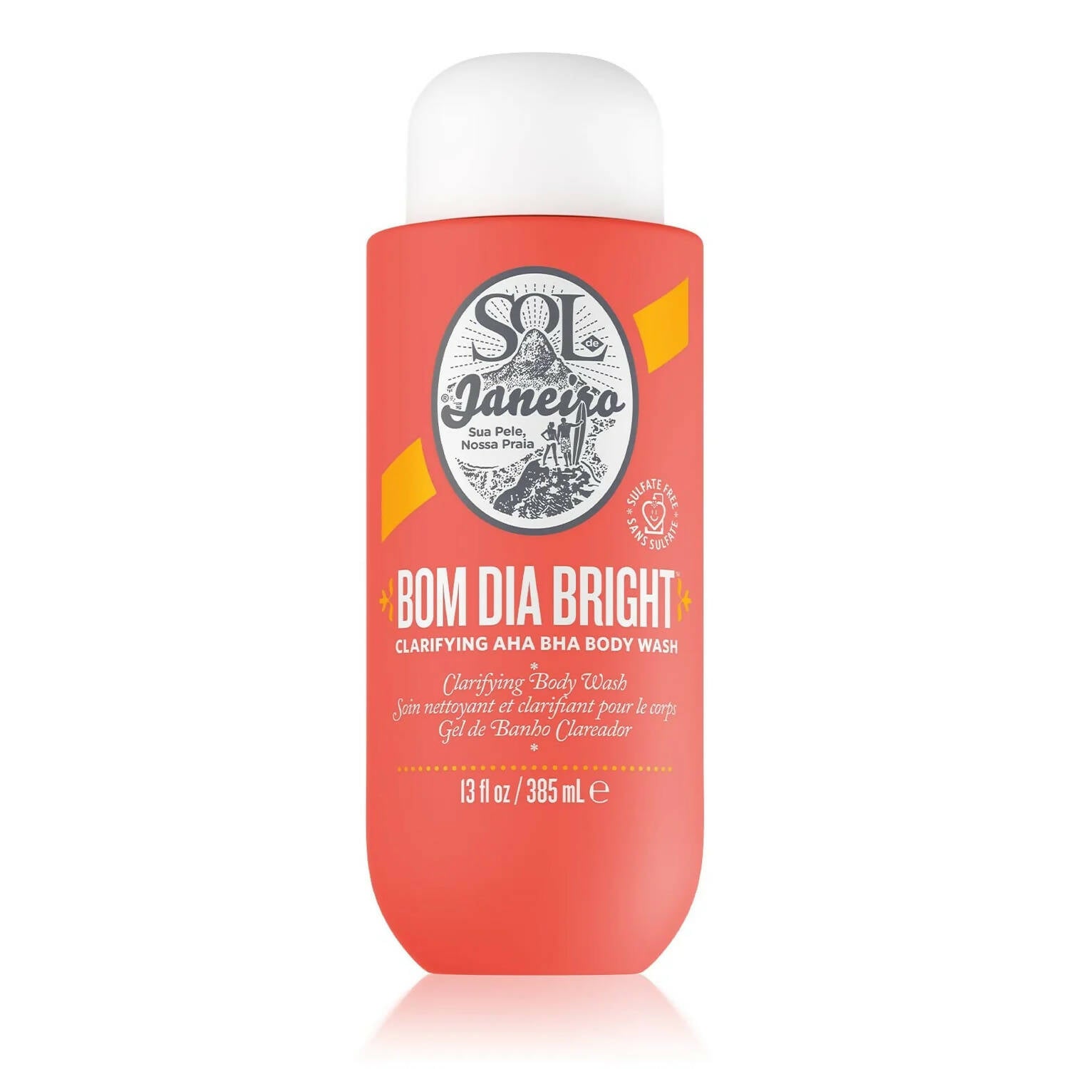 Sol De Janeiro - Bom Dia Bright Clarifying AHA BHA Body Wash 385mL GOODS McGrocer Direct   