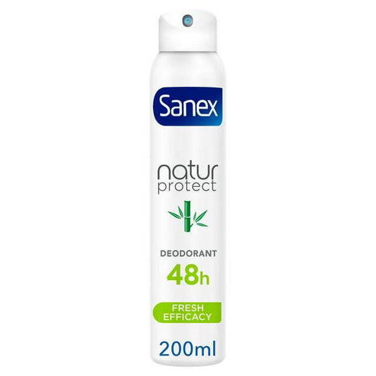 Sanex Natur Protect Fresh Efficacy Natural Bamboo Deodorant 200ml Sanex Sainsburys   