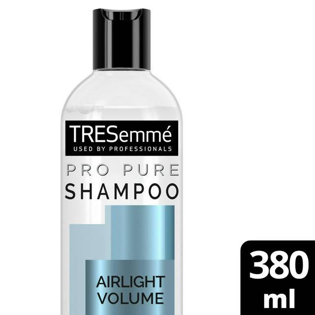 TRESemme Propure Airlight Volume Shampoo 380ml shampoo & conditioners Sainsburys   