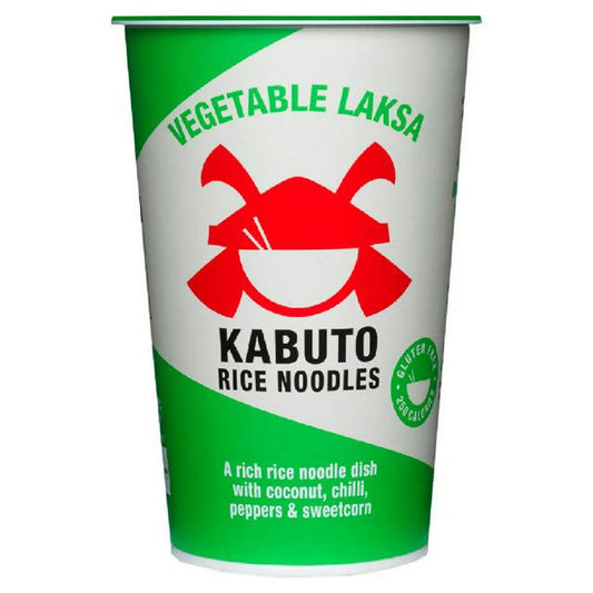 Kabuto Rice Noodles Vegetable Laksa Gluten Free 65g Instant snack & meals Sainsburys   