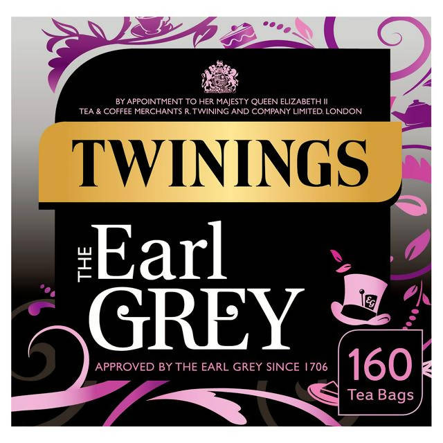 Twinings Earl Grey Tea, 160 Tea Bags All tea Sainsburys   