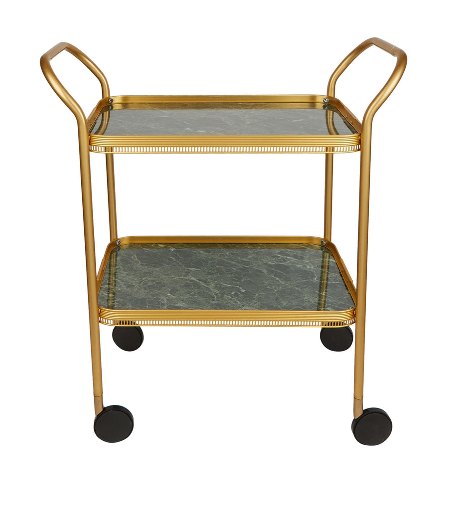 Marble Two-Tiered Trolley