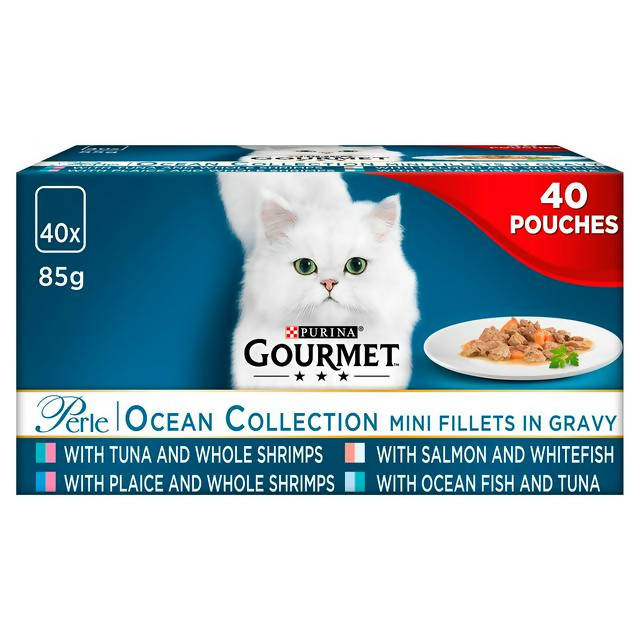 Gourmet Perle Ocean Collection Mini Fillets in Gravy 40x85g (3400g) - McGrocer