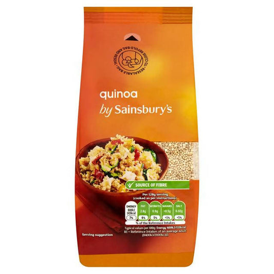 Sainsbury's Quinoa 500g Quinoa couscous & pulses Sainsburys   