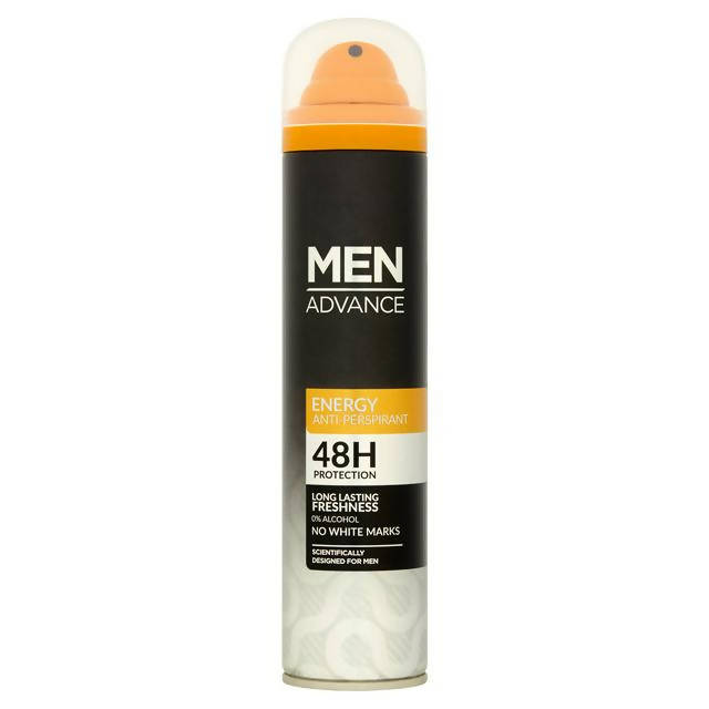 Men Advanced Anti-Perspirant Deodorant, Energy 250ml deodorants & body sprays Sainsburys   