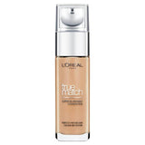 L'Oreal Paris True Match Foundation 8.W Golden Cappucino 30ml All Sainsburys   