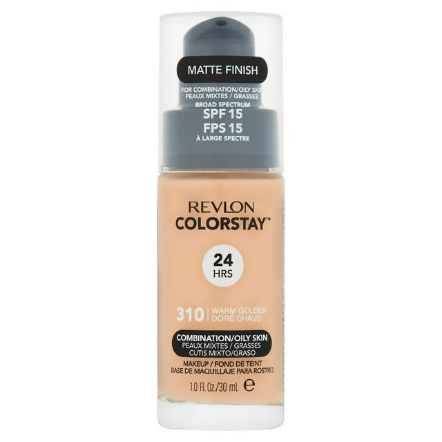 Revlon ColorStay Makeup for Combination & Oily Skin 310 Warm Golden 30ml All Sainsburys   