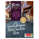 Sainsbury's Belgian Chocolate Drip Cake Kit, Taste the Difference 525g Baking Essentials Sainsburys   