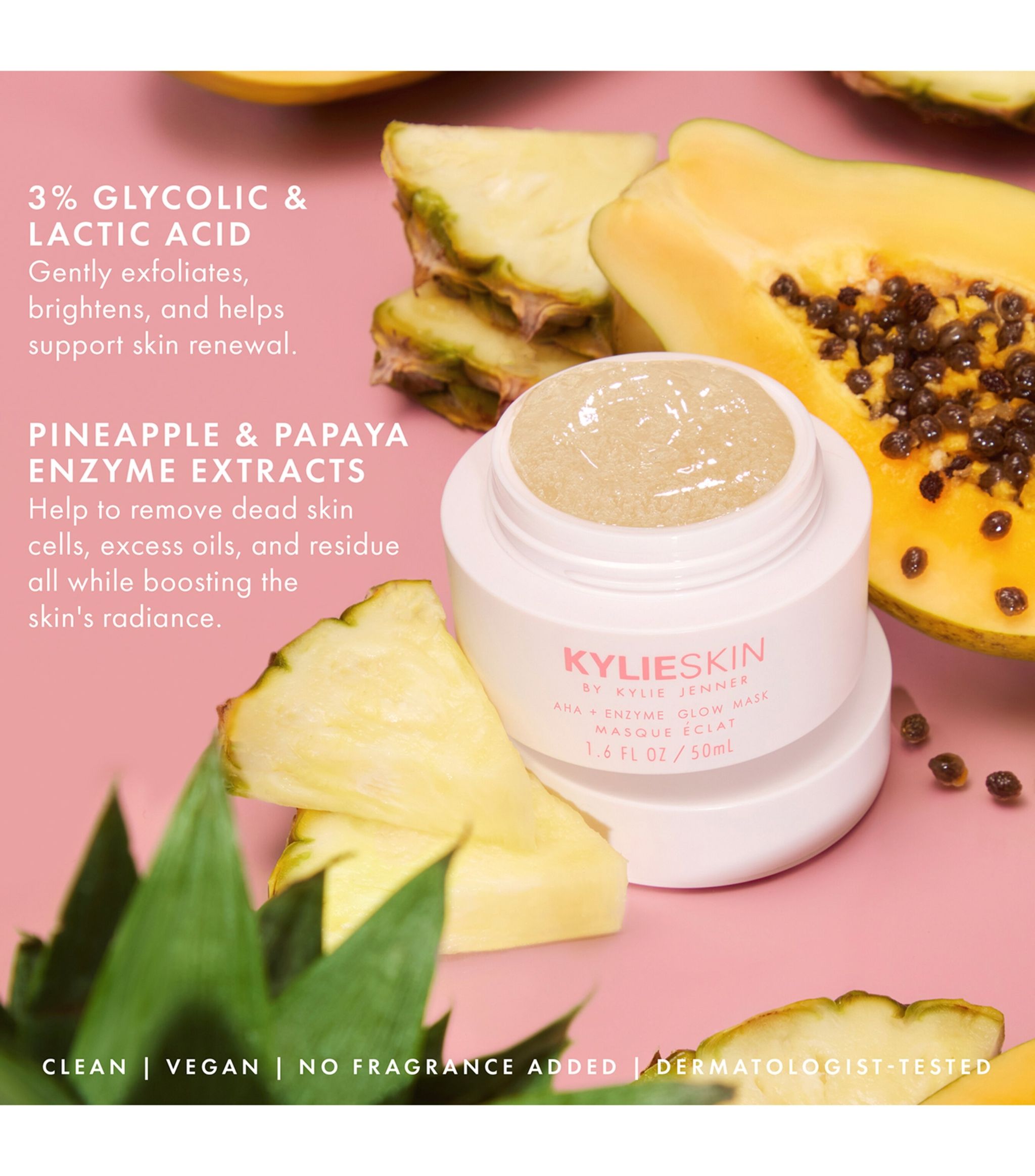 AHA + Enzyme Glow Mask (50ml) GOODS Harrods   