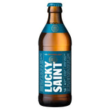 Lucky Saint 0.5% Unfiltered Lager 330ml All beer Sainsburys   