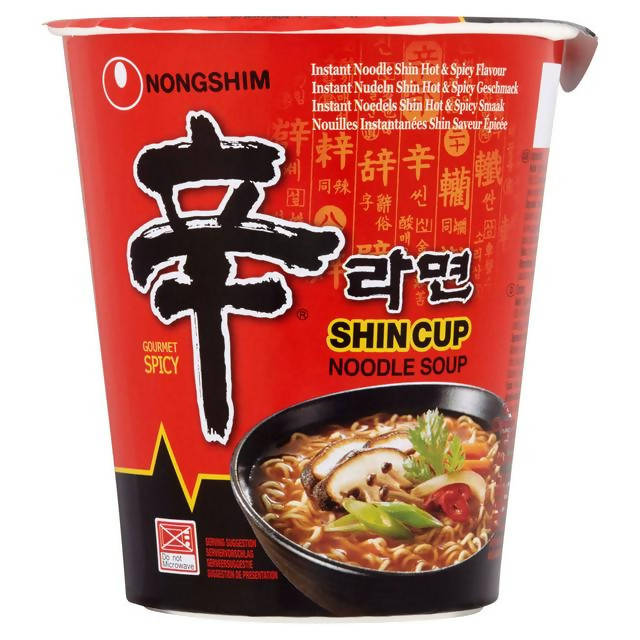 Nongshim Shin Cup Noodle Soup 75g - McGrocer