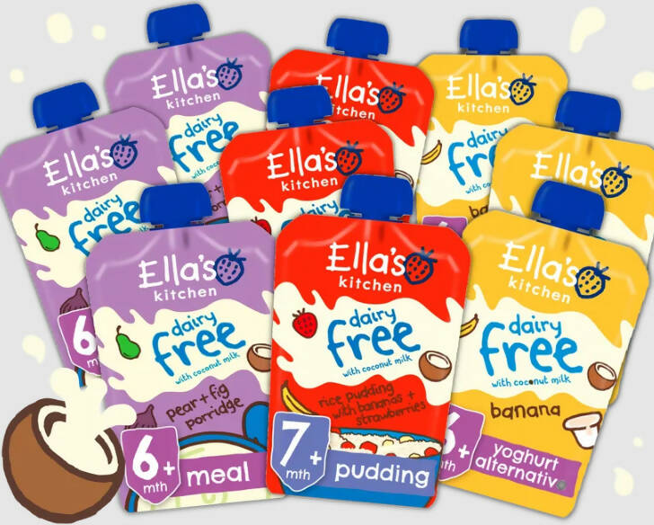 Ella's Kitchen Deeelicious Dairy Free Bundle 6-7+ Months GOODS McGrocer Direct   