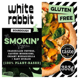 White Rabbit The Smokin' Vegan Pizza 353g gluten free Sainsburys   