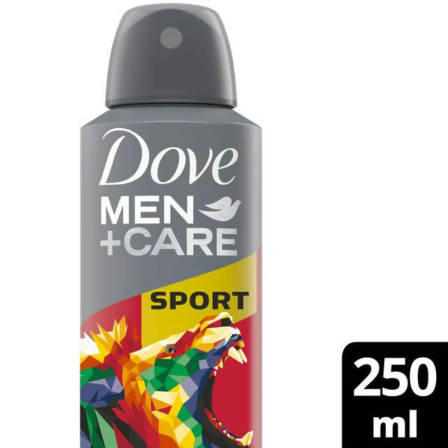 Dove Men+Care Sport Active + Fresh Anti-perspirant Deodorant Aerosol 0% Aluminium 250ml