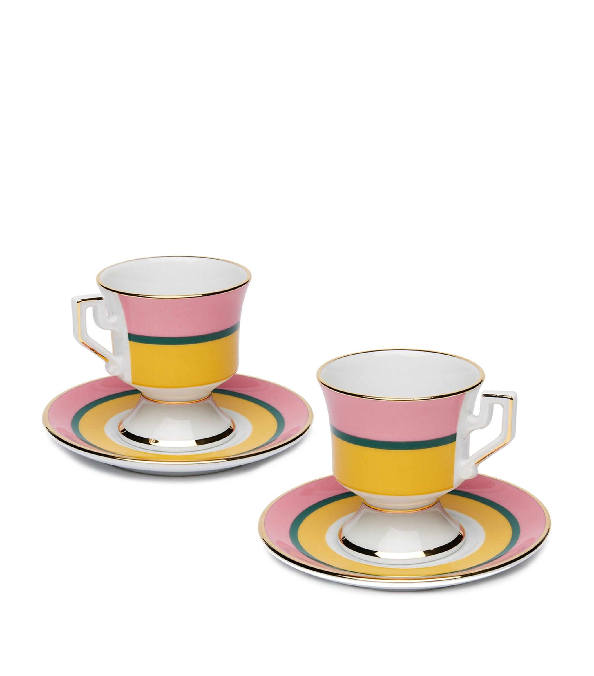 Rainbow Giallo Espresso Cups (Set of 2) GOODS Harrods   