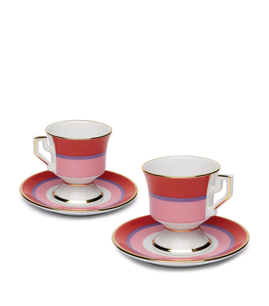 Rainbow Rosa Espresso Cups (Set of 2)