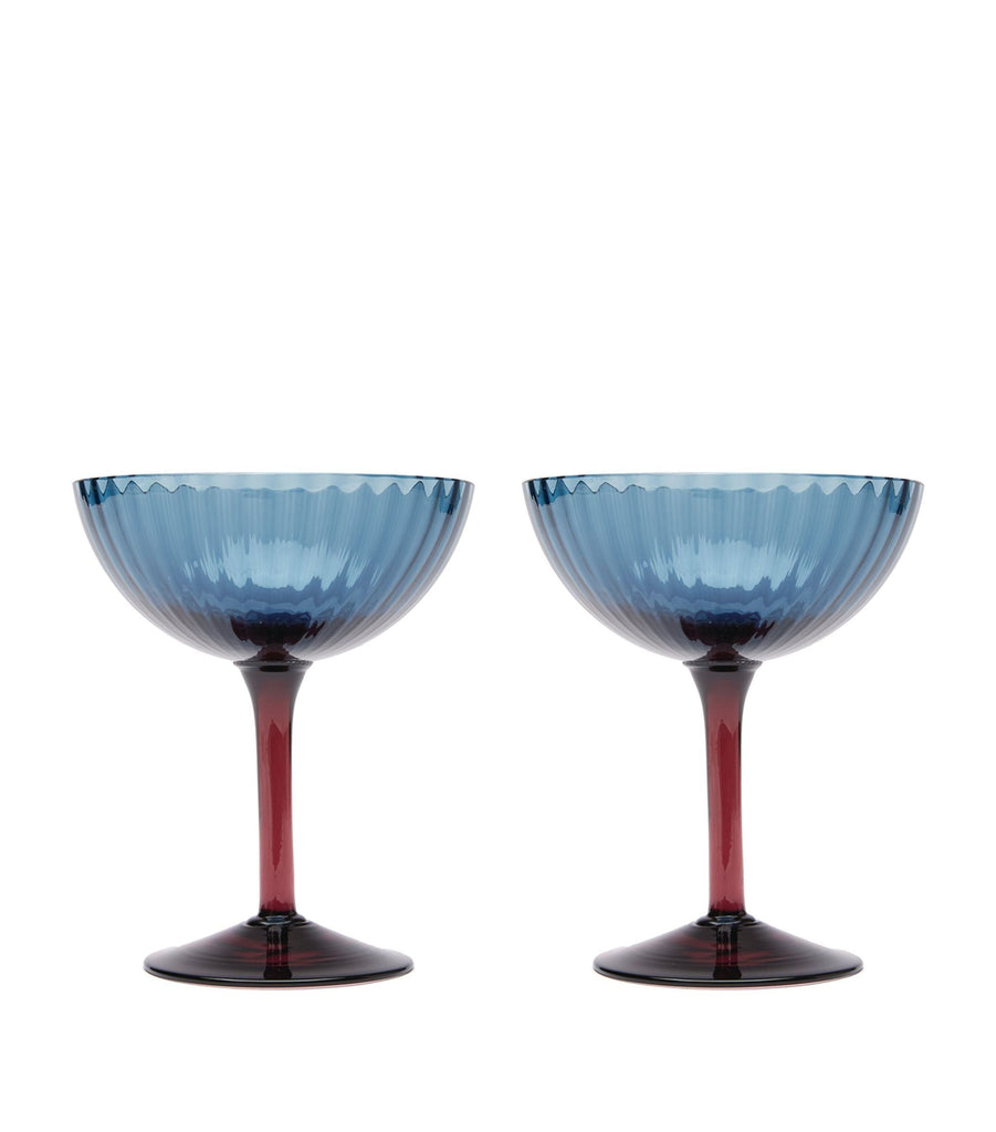 Set of 2 Champagne Coupes (260ml)