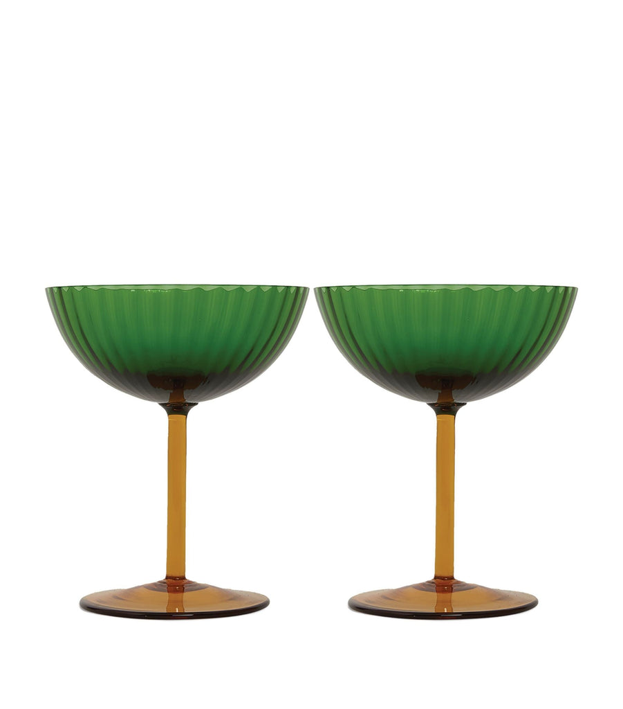 Set of 2 Champagne Coupes (260ml)