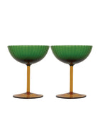 Set of 2 Champagne Coupes (260ml) GOODS Harrods   