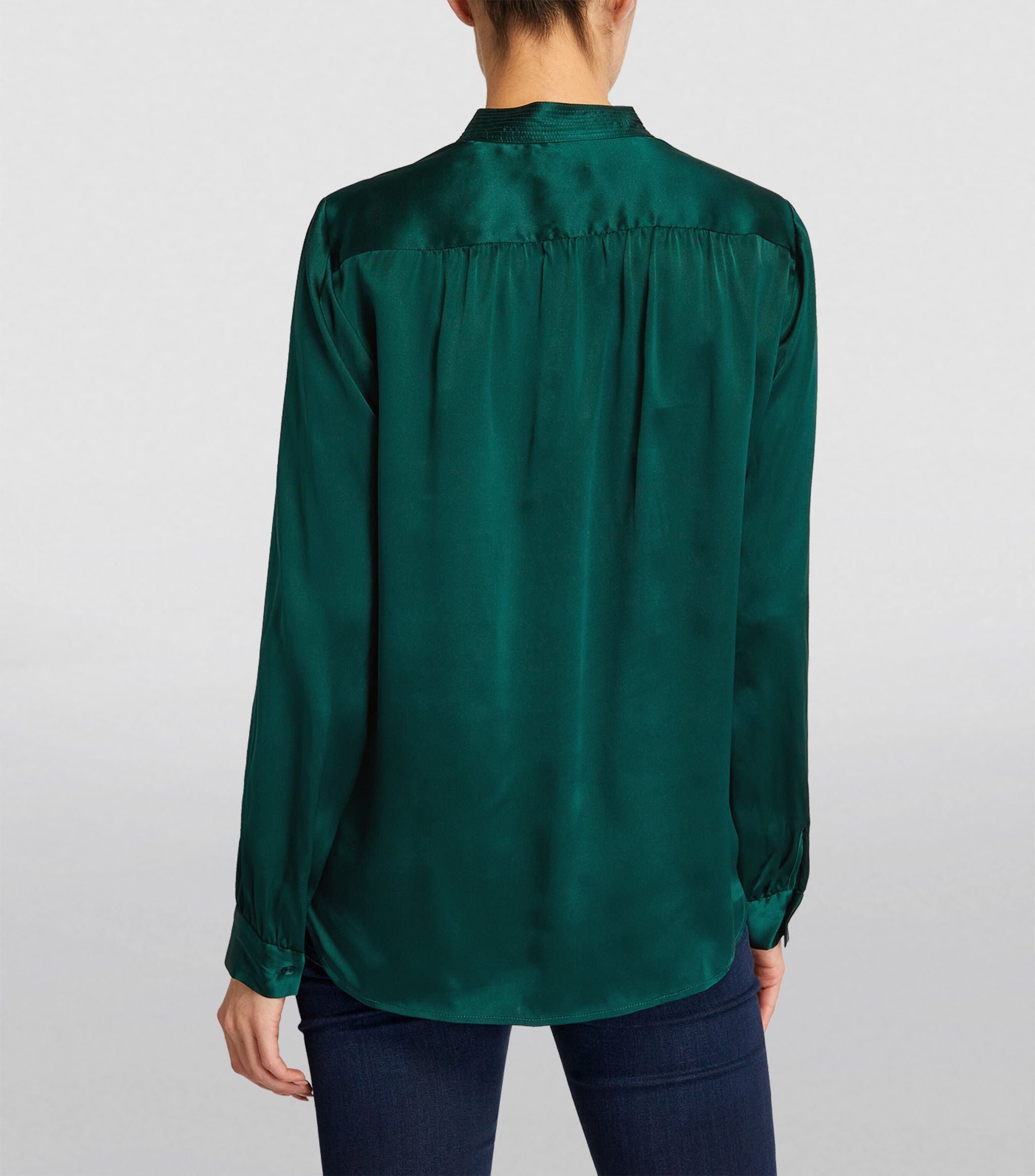 Silk Bianca Blouse GOODS Harrods   